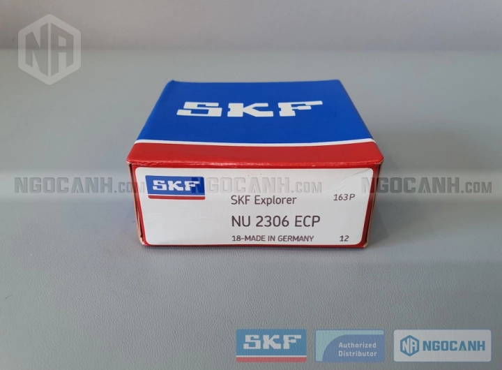 Vòng bi SKF NU 2306 ECP chính hãng phân phối bởi SKF Ngọc Anh - Đại lý ủy quyền SKF
