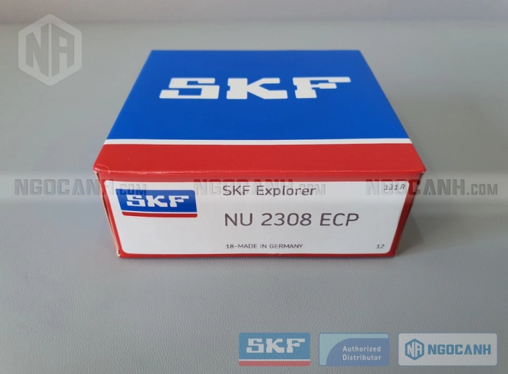 Vòng bi SKF NU 2308 ECP chính hãng phân phối bởi SKF Ngọc Anh - Đại lý ủy quyền SKF Vòng bi SKF NU 2308 ECP chính hãng phân phối bởi SKF Ngọc Anh - Đại lý ủy quyền SKF