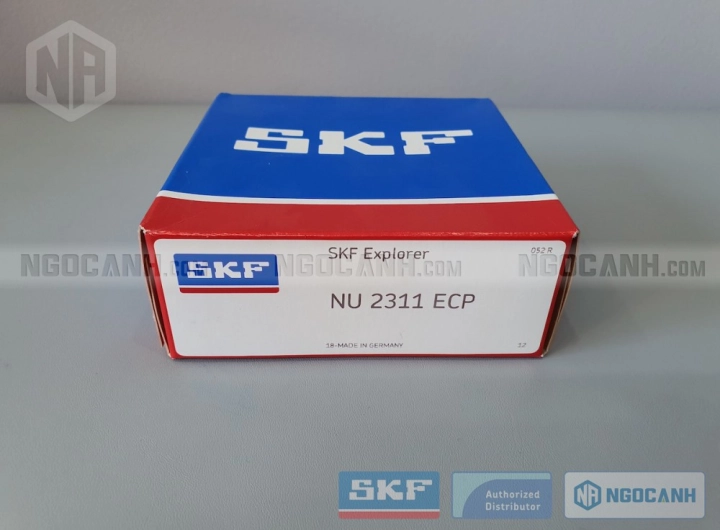 Vòng bi SKF NU 2311 ECP chính hãng phân phối bởi SKF Ngọc Anh - Đại lý ủy quyền SKF Vòng bi SKF NU 2311 ECP chính hãng phân phối bởi SKF Ngọc Anh - Đại lý ủy quyền SKF