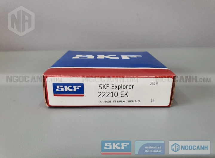 Vòng bi SKF 22210 EK chính hãng phân phối bởi SKF Ngọc Anh - Đại lý ủy quyền SKF