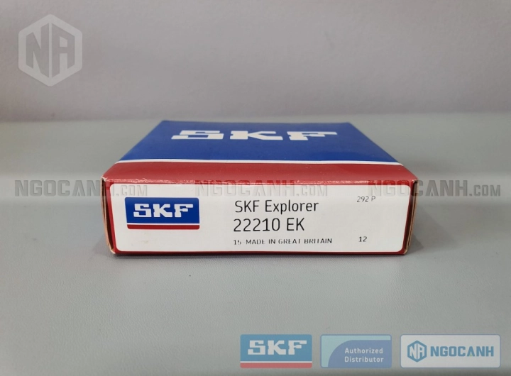 Vòng bi SKF 22210 EK chính hãng phân phối bởi SKF Ngọc Anh - Đại lý ủy quyền SKF Vòng bi SKF 22210 EK chính hãng phân phối bởi SKF Ngọc Anh - Đại lý ủy quyền SKF