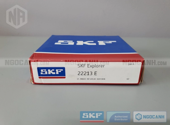Vòng bi SKF 22213 E chính hãng phân phối bởi SKF Ngọc Anh - Đại lý ủy quyền SKF Vòng bi SKF 22213 E chính hãng phân phối bởi SKF Ngọc Anh - Đại lý ủy quyền SKF