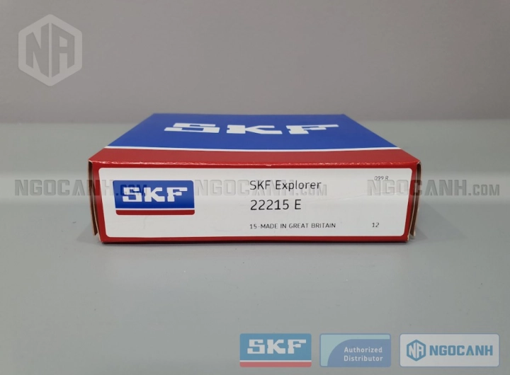 Vòng bi SKF 22215 E chính hãng phân phối bởi SKF Ngọc Anh - Đại lý ủy quyền SKF Vòng bi SKF 22215 E chính hãng phân phối bởi SKF Ngọc Anh - Đại lý ủy quyền SKF