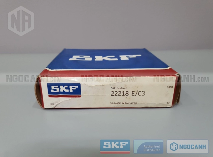 Vòng bi SKF 22218 E/C3 chính hãng phân phối bởi SKF Ngọc Anh - Đại lý ủy quyền SKF