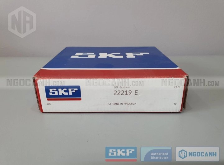 Vòng bi SKF 22219 E chính hãng phân phối bởi SKF Ngọc Anh - Đại lý ủy quyền SKF