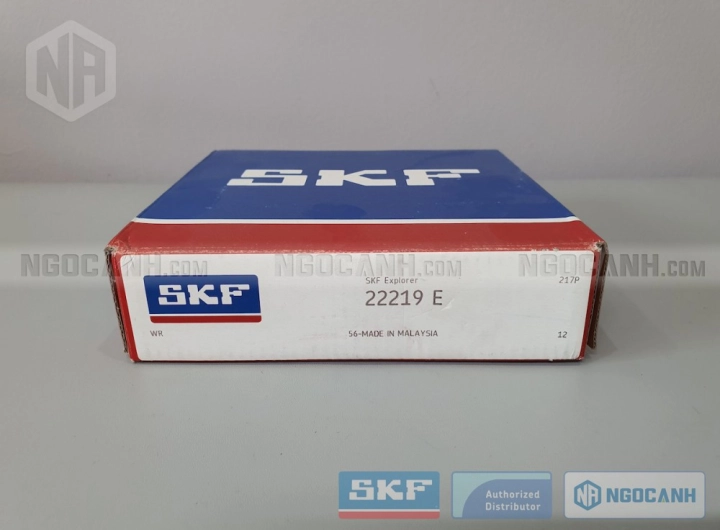 Vòng bi SKF 22219 E chính hãng phân phối bởi SKF Ngọc Anh - Đại lý ủy quyền SKF Vòng bi SKF 22219 E chính hãng phân phối bởi SKF Ngọc Anh - Đại lý ủy quyền SKF