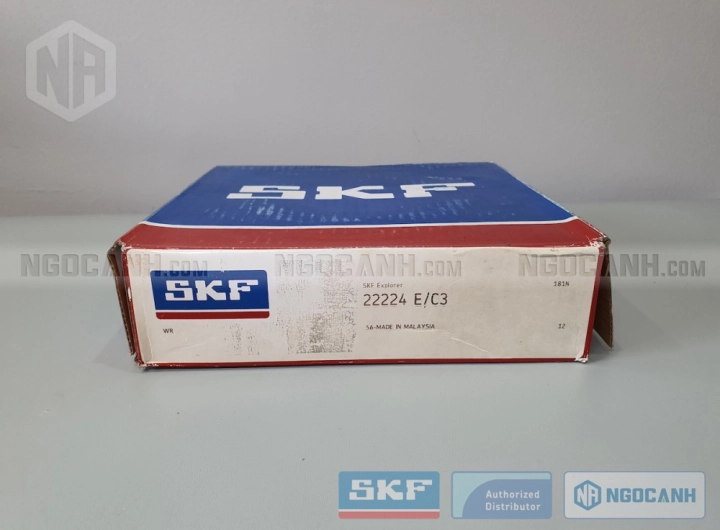 Vòng bi SKF 22224 E/C3 chính hãng phân phối bởi SKF Ngọc Anh - Đại lý ủy quyền SKF Vòng bi SKF 22224 E/C3 chính hãng phân phối bởi SKF Ngọc Anh - Đại lý ủy quyền SKF