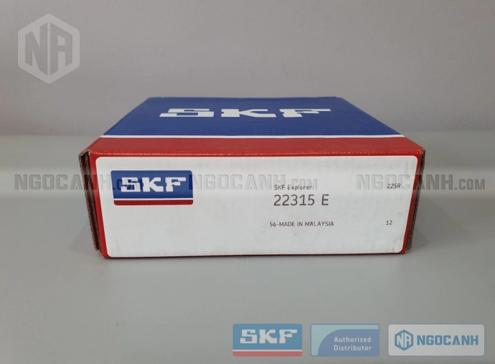 Vòng bi SKF 22315 E chính hãng phân phối bởi SKF Ngọc Anh - Đại lý ủy quyền SKF