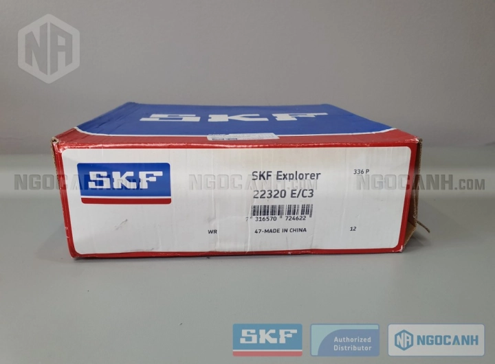 Vòng bi SKF 22320 E/C3 chính hãng phân phối bởi SKF Ngọc Anh - Đại lý ủy quyền SKF Vòng bi SKF 22320 E/C3 chính hãng phân phối bởi SKF Ngọc Anh - Đại lý ủy quyền SKF