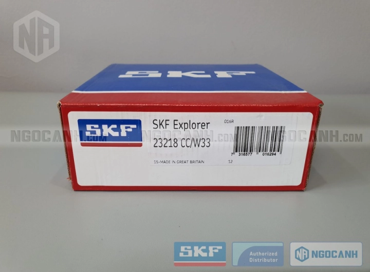 Vòng bi SKF 23218 CC/W33 chính hãng phân phối bởi SKF Ngọc Anh - Đại lý ủy quyền SKF Vòng bi SKF 23218 CC/W33 chính hãng phân phối bởi SKF Ngọc Anh - Đại lý ủy quyền SKF