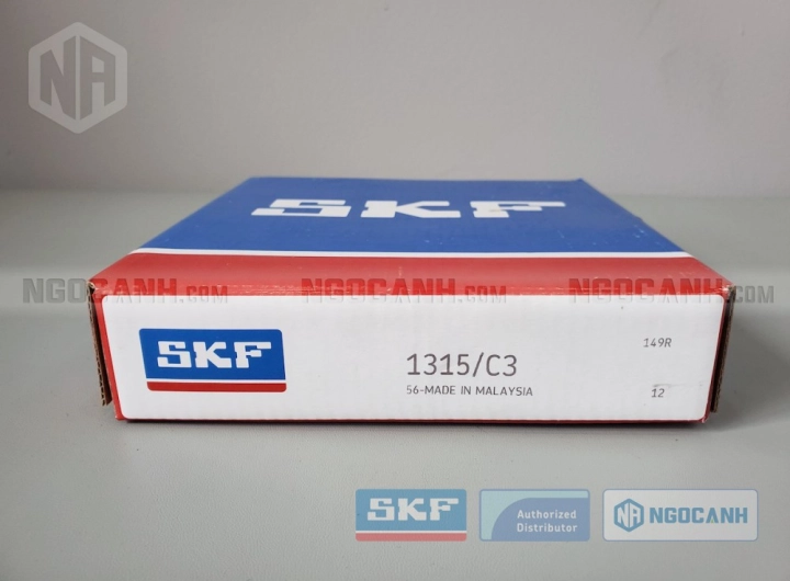 Vòng bi SKF 1315/C3 chính hãng phân phối bởi SKF Ngọc Anh - Đại lý ủy quyền SKF