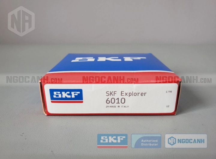 Vòng bi SKF 6010 chính hãng phân phối bởi SKF Ngọc Anh - Đại lý ủy quyền SKF