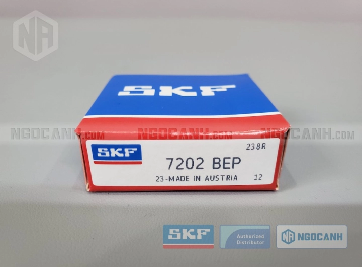 Vòng bi SKF 7202 BEP chính hãng phân phối bởi SKF Ngọc Anh - Đại lý ủy quyền SKF