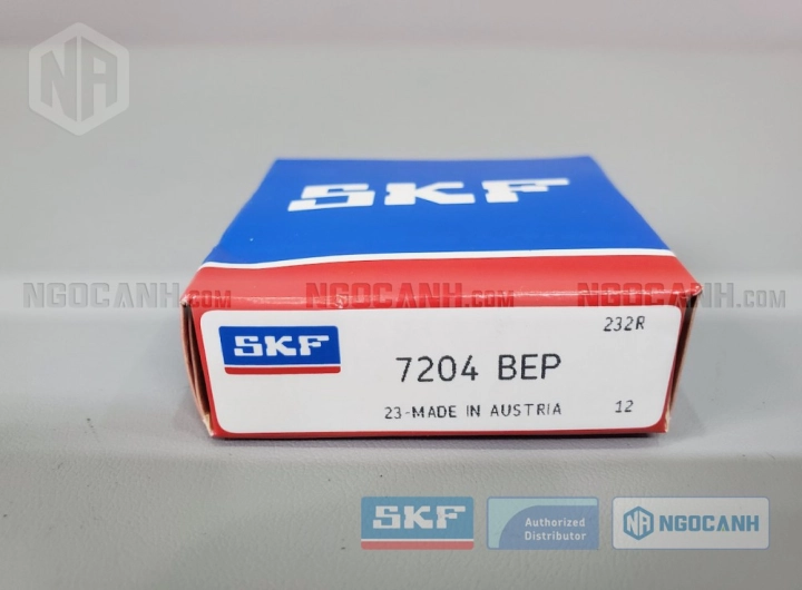 Vòng bi SKF 7204 BEP chính hãng phân phối bởi SKF Ngọc Anh - Đại lý ủy quyền SKF