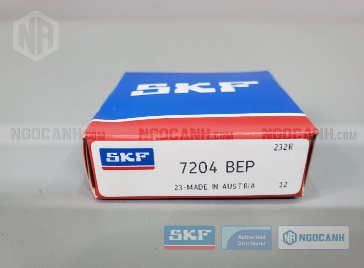 Vòng bi SKF 7204 BEP chính hãng phân phối bởi SKF Ngọc Anh - Đại lý ủy quyền SKF Vòng bi SKF 7204 BEP chính hãng phân phối bởi SKF Ngọc Anh - Đại lý ủy quyền SKF