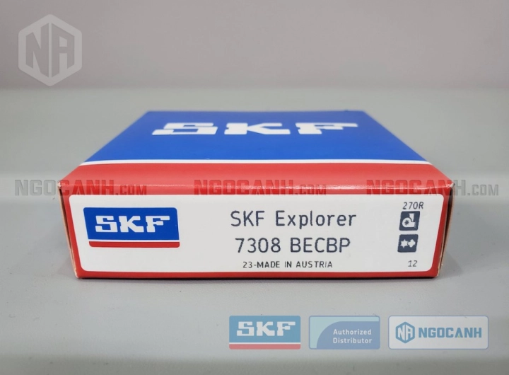 Vòng bi SKF 7308 BECBP chính hãng phân phối bởi SKF Ngọc Anh - Đại lý ủy quyền SKF Vòng bi SKF 7308 BECBP chính hãng phân phối bởi SKF Ngọc Anh - Đại lý ủy quyền SKF