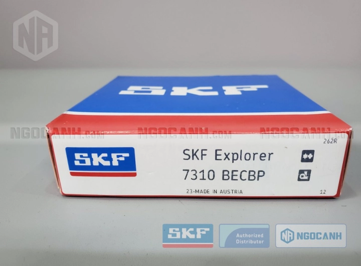 Vòng bi SKF 7310 BECBP chính hãng phân phối bởi SKF Ngọc Anh - Đại lý ủy quyền SKF Vòng bi SKF 7310 BECBP chính hãng phân phối bởi SKF Ngọc Anh - Đại lý ủy quyền SKF