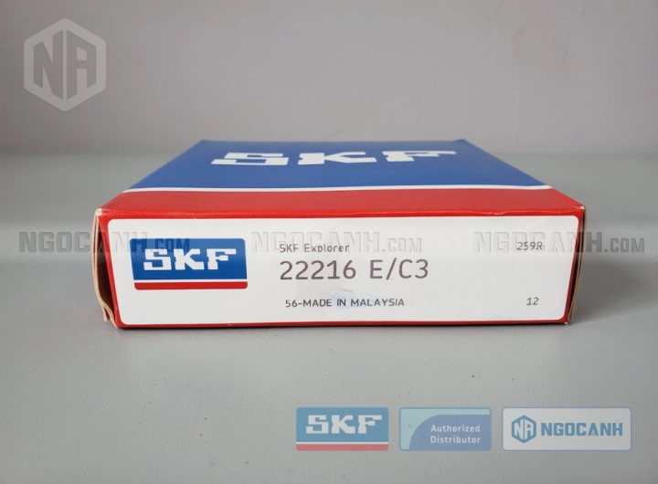 Vòng bi SKF 22216 E/C3 chính hãng phân phối bởi SKF Ngọc Anh - Đại lý ủy quyền SKF Vòng bi SKF 22216 E/C3 chính hãng phân phối bởi SKF Ngọc Anh - Đại lý ủy quyền SKF