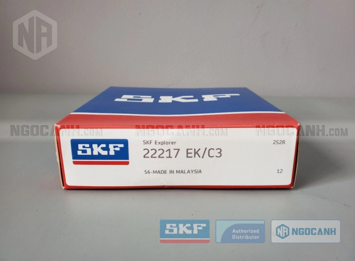 Vòng bi SKF 22217 EK/C3 chính hãng phân phối bởi SKF Ngọc Anh - Đại lý ủy quyền SKF Vòng bi SKF 22217 EK/C3 chính hãng phân phối bởi SKF Ngọc Anh - Đại lý ủy quyền SKF