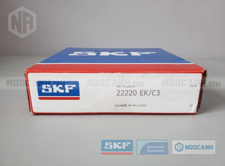 Vòng bi SKF 22220 EK/C3 chính hãng phân phối bởi SKF Ngọc Anh - Đại lý ủy quyền SKF