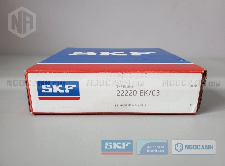 Vòng bi SKF 22220 EK/C3 chính hãng phân phối bởi SKF Ngọc Anh - Đại lý ủy quyền SKF Vòng bi SKF 22220 EK/C3 chính hãng phân phối bởi SKF Ngọc Anh - Đại lý ủy quyền SKF
