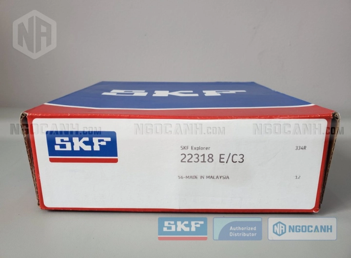 Vòng bi SKF 22318 E/C3 chính hãng phân phối bởi SKF Ngọc Anh - Đại lý ủy quyền SKF