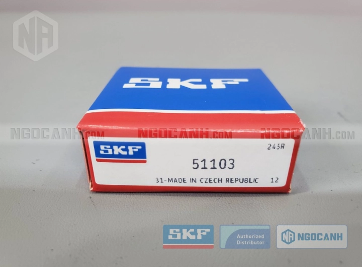 Vòng bi SKF 51103 chính hãng phân phối bởi SKF Ngọc Anh - Đại lý ủy quyền SKF Vòng bi SKF 51103 chính hãng phân phối bởi SKF Ngọc Anh - Đại lý ủy quyền SKF