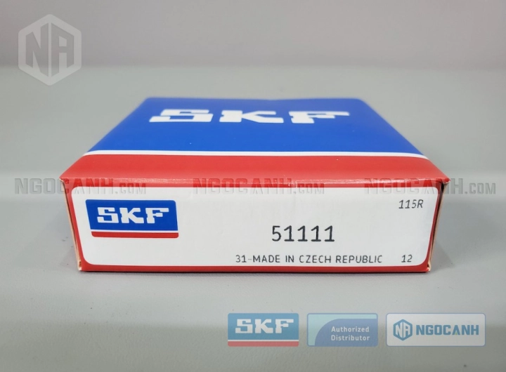 Vòng bi SKF 51111 chính hãng phân phối bởi SKF Ngọc Anh - Đại lý ủy quyền SKF