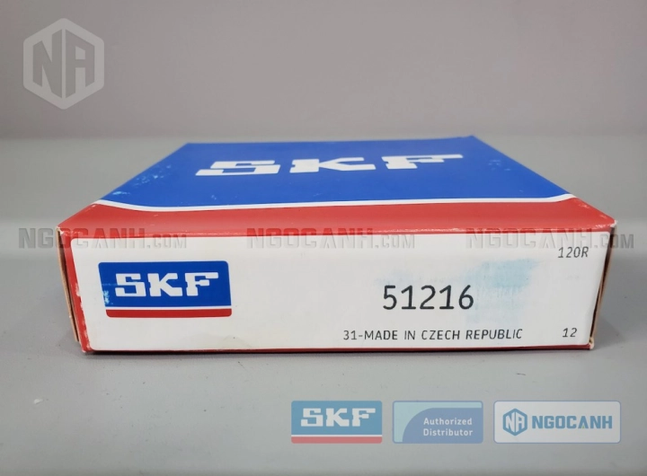 Vòng bi SKF 51216 chính hãng phân phối bởi SKF Ngọc Anh - Đại lý ủy quyền SKF