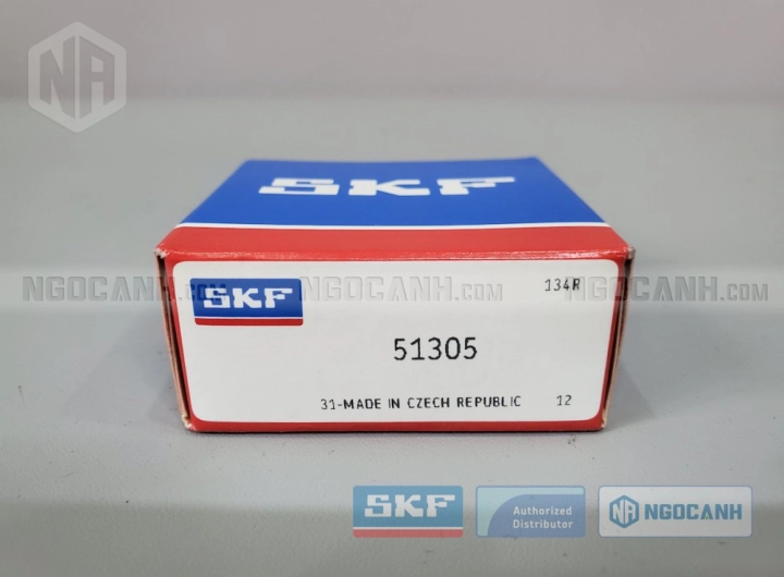 Vòng bi SKF 51305 chính hãng phân phối bởi SKF Ngọc Anh - Đại lý ủy quyền SKF