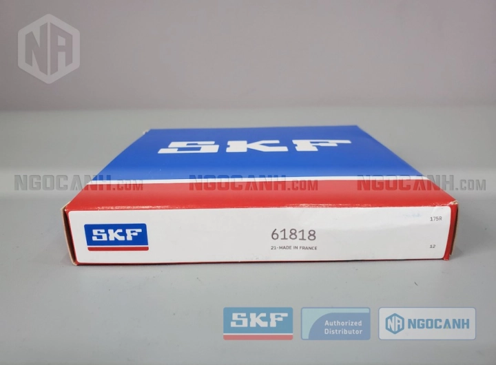 Vòng bi SKF 61818 chính hãng phân phối bởi SKF Ngọc Anh - Đại lý ủy quyền SKF