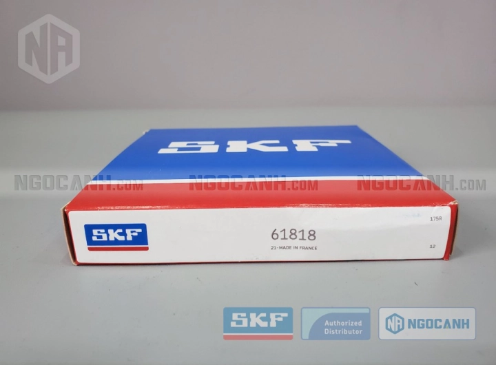 Vòng bi SKF 61818 chính hãng phân phối bởi SKF Ngọc Anh - Đại lý ủy quyền SKF Vòng bi SKF 61818 chính hãng phân phối bởi SKF Ngọc Anh - Đại lý ủy quyền SKF