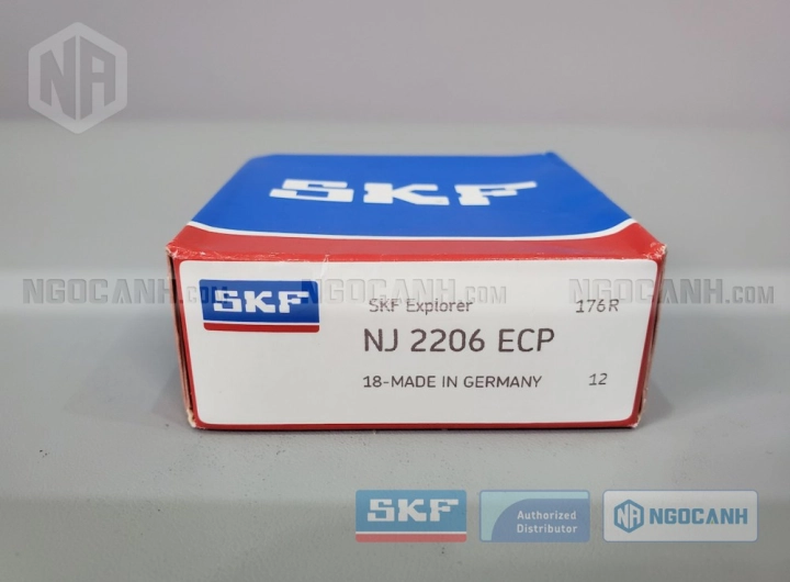 Vòng bi SKF NJ 2206 ECP chính hãng phân phối bởi SKF Ngọc Anh - Đại lý ủy quyền SKF Vòng bi SKF NJ 2206 ECP chính hãng phân phối bởi SKF Ngọc Anh - Đại lý ủy quyền SKF