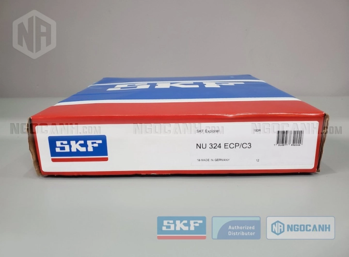 Vòng bi SKF NU 324 ECP/C3 chính hãng phân phối bởi SKF Ngọc Anh - Đại lý ủy quyền SKF Vòng bi SKF NU 324 ECP/C3 chính hãng phân phối bởi SKF Ngọc Anh - Đại lý ủy quyền SKF