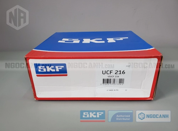 Gối đỡ SKF UCF 216 chính hãng phân phối bởi SKF Ngọc Anh - Đại lý ủy quyền SKF