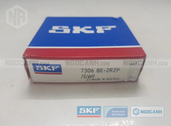 Vòng bi SKF 7306 BE-2RZP/GWF chính hãng phân phối bởi SKF Ngọc Anh - Đại lý ủy quyền SKF