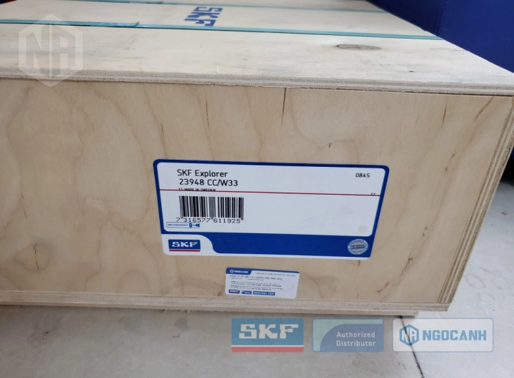 Vòng bi SKF 23948 CC/W33 chính hãng phân phối bởi SKF Ngọc Anh - Đại lý ủy quyền SKF Vòng bi SKF 23948 CC/W33 chính hãng phân phối bởi SKF Ngọc Anh - Đại lý ủy quyền SKF