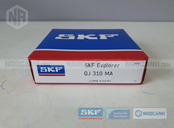 Vòng bi SKF QJ 310 MA chính hãng phân phối bởi SKF Ngọc Anh - Đại lý ủy quyền SKF