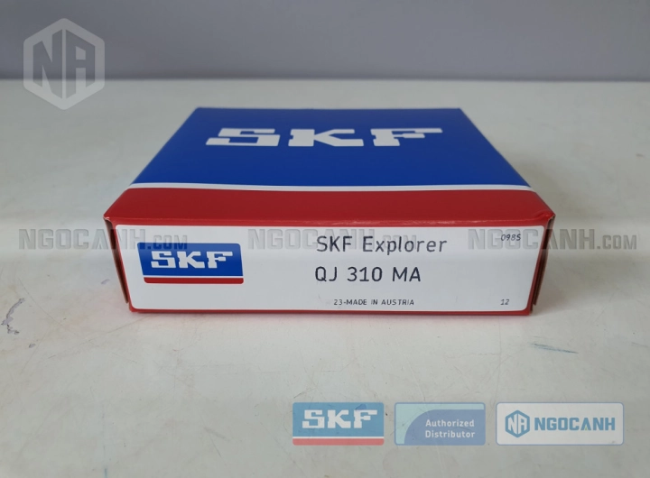 Vòng bi SKF QJ 310 MA chính hãng phân phối bởi SKF Ngọc Anh - Đại lý ủy quyền SKF Vòng bi SKF QJ 310 MA chính hãng phân phối bởi SKF Ngọc Anh - Đại lý ủy quyền SKF