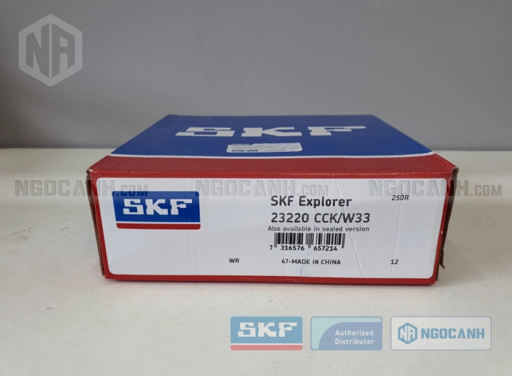 Vòng bi SKF 23220 CCK/W33 chính hãng phân phối bởi SKF Ngọc Anh - Đại lý ủy quyền SKF