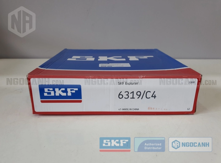Vòng bi SKF 6319/C4 chính hãng phân phối bởi SKF Ngọc Anh - Đại lý ủy quyền SKF