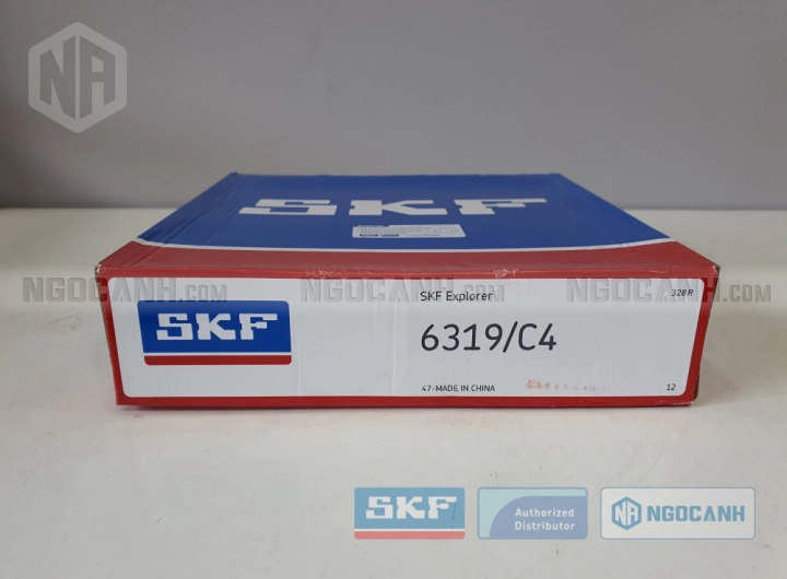 Vòng bi SKF 6319/C4 chính hãng phân phối bởi SKF Ngọc Anh - Đại lý ủy quyền SKF Vòng bi SKF 6319/C4 chính hãng phân phối bởi SKF Ngọc Anh - Đại lý ủy quyền SKF