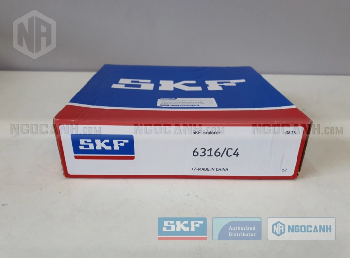 Vòng bi SKF 6316/C4 chính hãng phân phối bởi SKF Ngọc Anh - Đại lý ủy quyền SKF Vòng bi SKF 6316/C4 chính hãng phân phối bởi SKF Ngọc Anh - Đại lý ủy quyền SKF