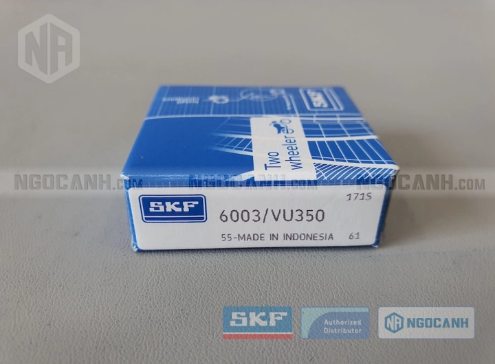 Vòng bi xe máy SKF 6003/VU350 chính hãng phân phối bởi SKF Ngọc Anh - Đại lý ủy quyền SKF Vòng bi xe máy SKF 6003/VU350 chính hãng phân phối bởi SKF Ngọc Anh - Đại lý ủy quyền SKF
