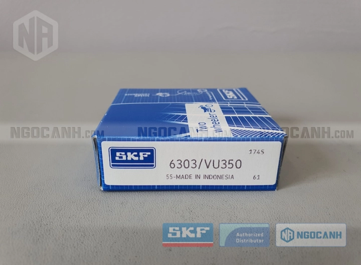 Vòng bi xe máy SKF 6303/VU350 chính hãng phân phối bởi SKF Ngọc Anh - Đại lý ủy quyền SKF