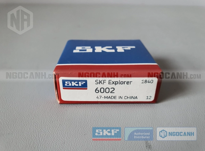 Vòng bi SKF 6002 chính hãng phân phối bởi SKF Ngọc Anh - Đại lý ủy quyền SKF