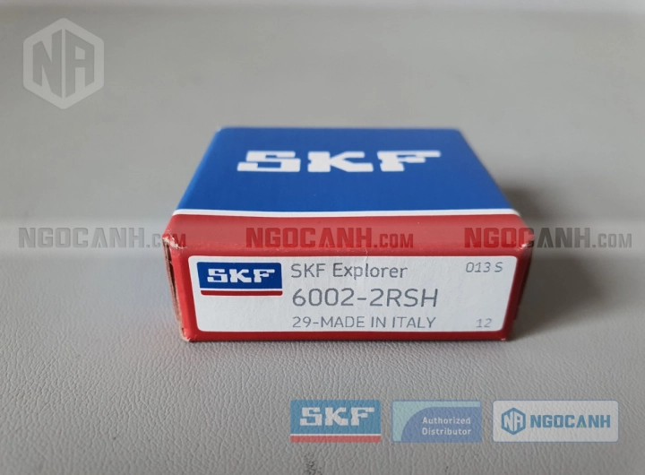 Vòng bi SKF 6002-2RSH chính hãng phân phối bởi SKF Ngọc Anh - Đại lý ủy quyền SKF