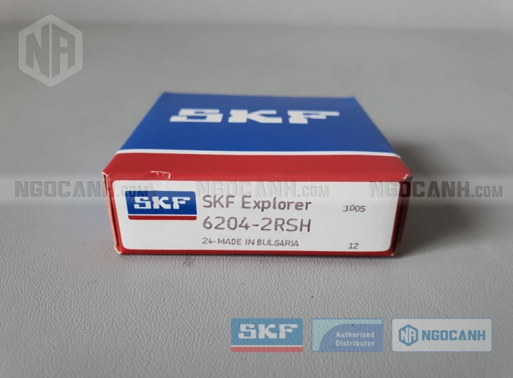 Vòng bi SKF 6204-2RSH chính hãng phân phối bởi SKF Ngọc Anh - Đại lý ủy quyền SKF