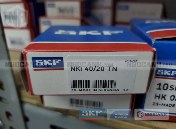Vòng bi SKF NKI 40/20 TN chính hãng phân phối bởi SKF Ngọc Anh - Đại lý ủy quyền SKF