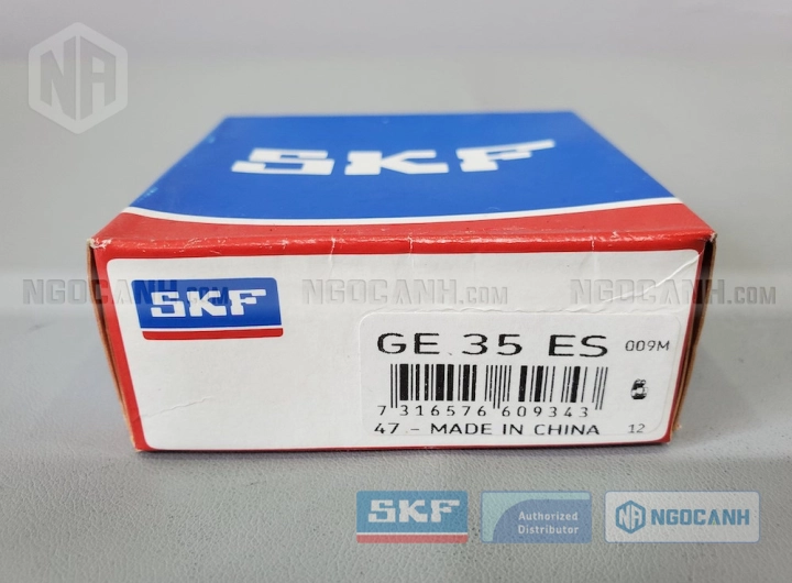 Vòng bi SKF GE 35 ES chính hãng phân phối bởi SKF Ngọc Anh - Đại lý ủy quyền SKF Vòng bi SKF GE 35 ES chính hãng phân phối bởi SKF Ngọc Anh - Đại lý ủy quyền SKF